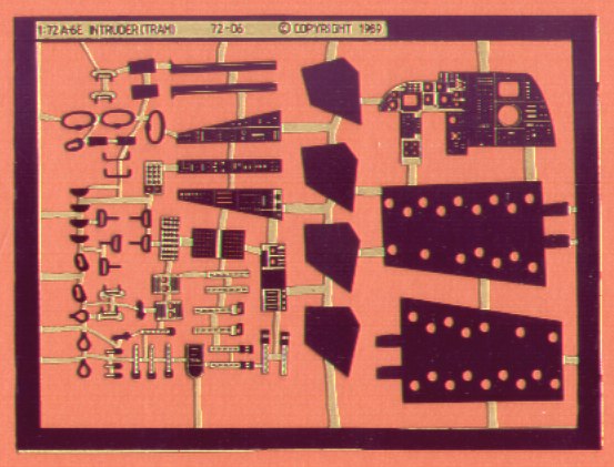 Airwaves (etched) AEC72006 1:72 Grumman A-6E 'TRAM' Intruder