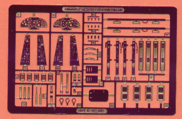 Airwaves (etched) AEC72073 1:72 LTV A-7D Corsair/A-7E Corsair