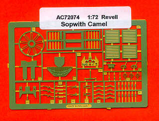 Airwaves (etched) AEC72074 1:72 Sopwith F.1 Camel