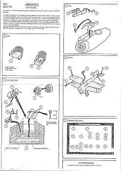 Airwaves (etched) AEC72074 1:72 Sopwith F.1 Camel