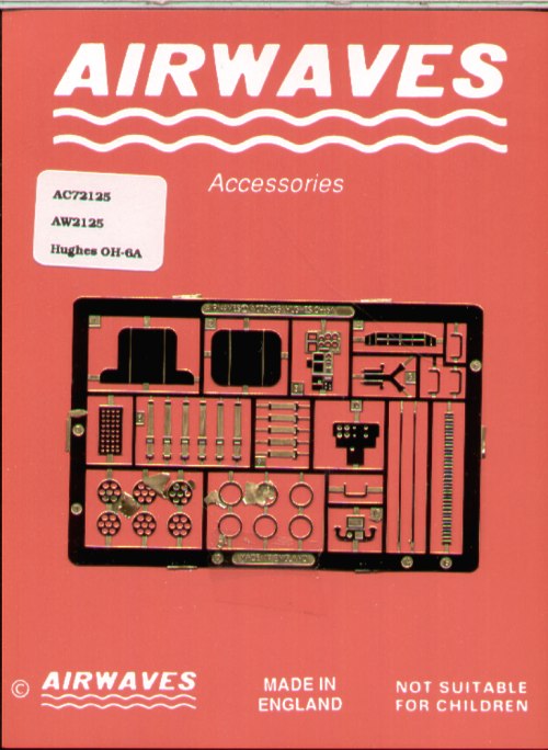 Airwaves (etched) AEC72125 1:72 Hughes OH-6A