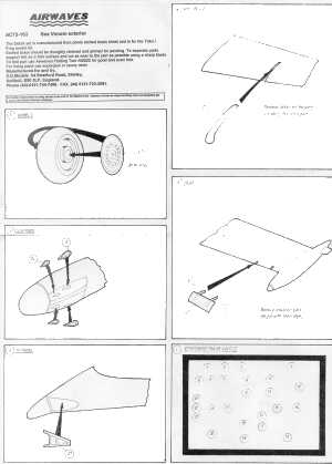 Airwaves (etched) AEC72163 1:72 de Havilland Sea Venom exterior