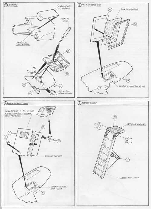 Airwaves AEC72186 de Havilland Sea Vixen FAW.2 Exterior Set 1:72