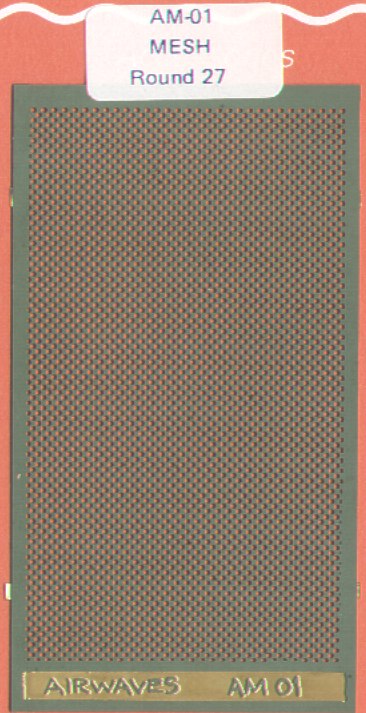 Airwaves (etched) AEM001 Round 27 mesh [3179-36c]