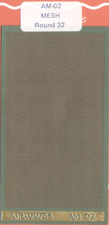 Airwaves (etched) AEM002 Round mesh 32 [3180:30]