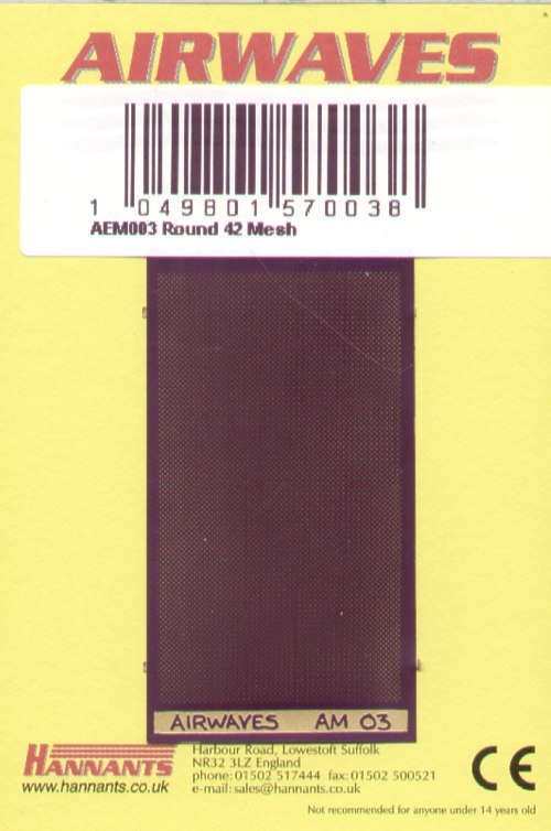 Airwaves (etched) AEM003 Round 42 mesh [3181:30]