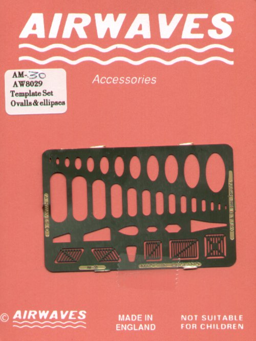 Airwaves (etched) AEM030 Ellipse and Scribing Template [4265:36]