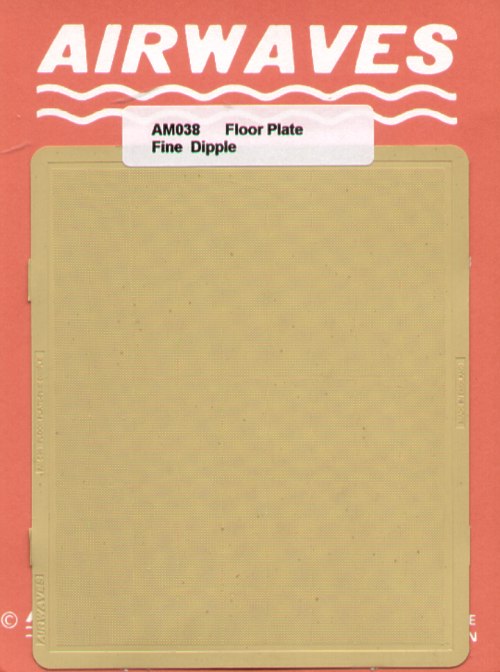 Airwaves AEM038 1:72 Floor Plate, Fine dimple pattern [4870:15]
