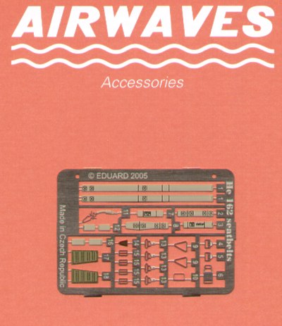 Airwaves AES32010 Heinkel He-162A-2 Ejection Seat/Bulkhead 1:32