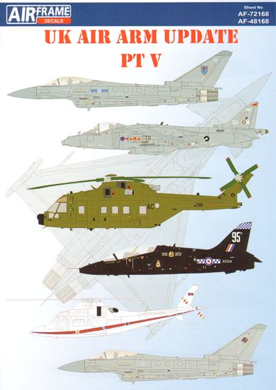 Airframe AFD48168 1:48 UK Air Arm Update Part 5 2010