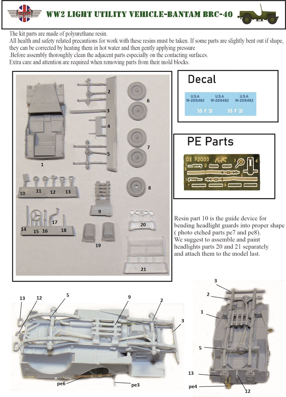 AGB AGB72032 1:72 Bantam BRC-40