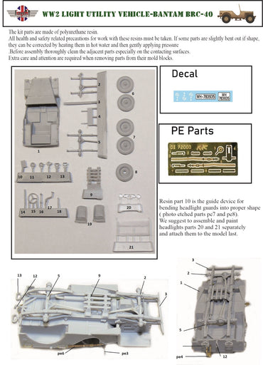 AGB AGB72033 1:72 Bantam BRC-40 DAK