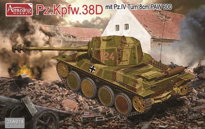 Amusing Hobby 35A019 Pz.Kpfw.38D 1:35 Model Kit