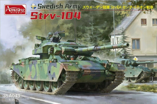 Amusing Hobby 35A043 Strv-104 Swedish Army Centurion 1:35 Model Kit