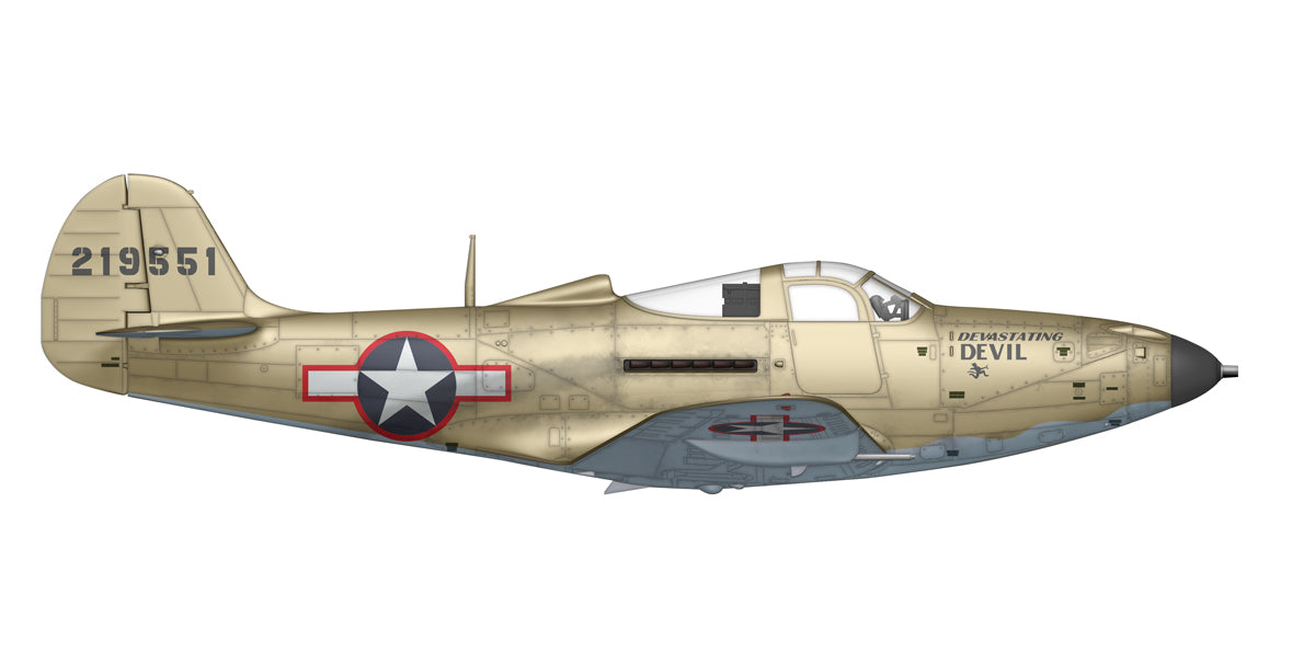 Arma Hobby AH40010 Bell P-39Q Airacobra w/3D Print File 1:48