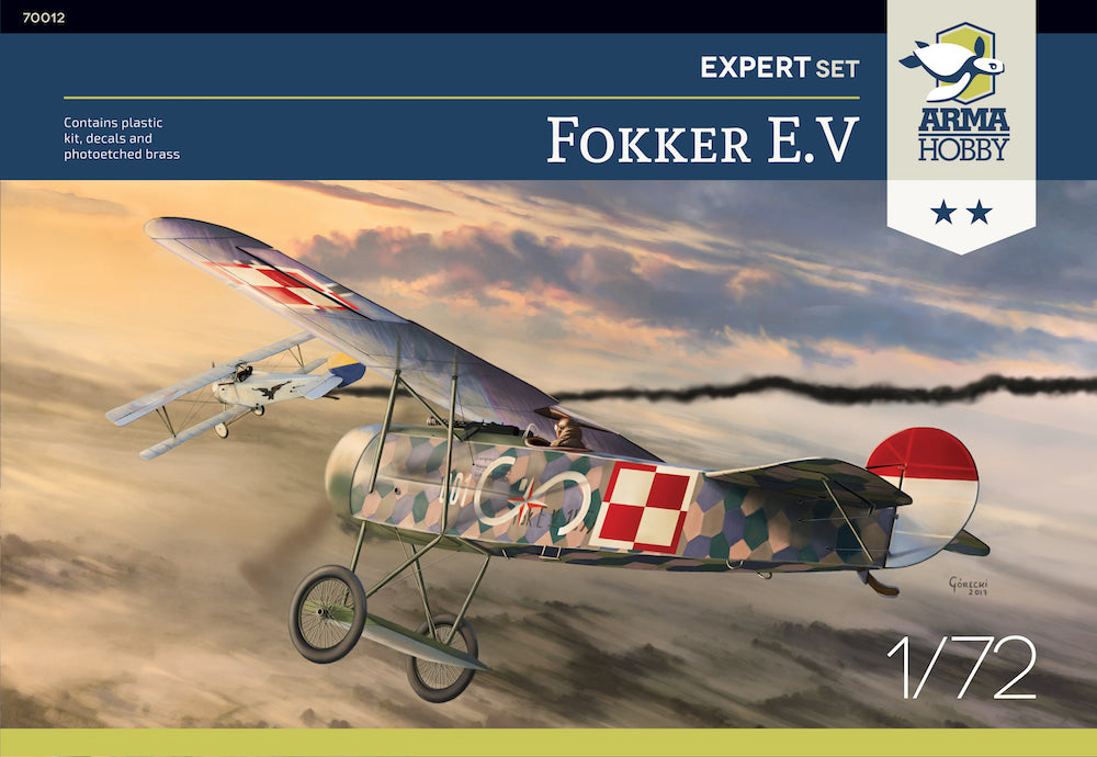 Arma Hobby AH70012 1:72 Fokker E.V Expert Set