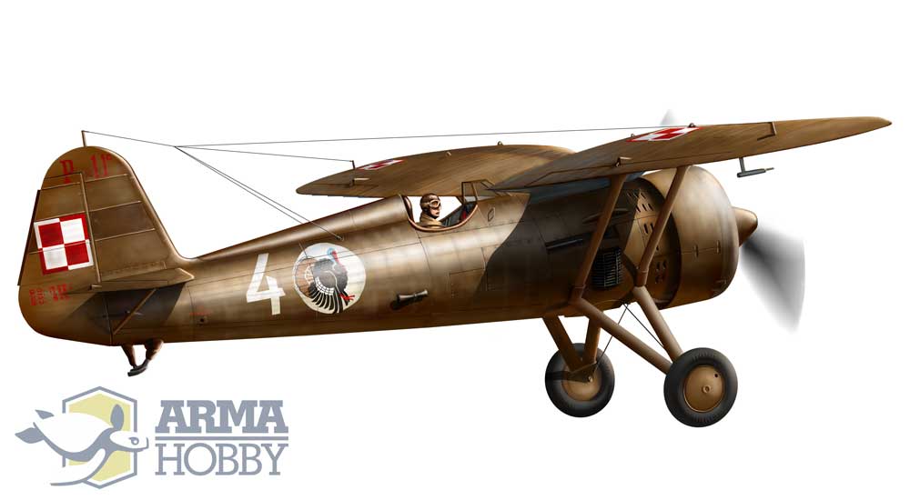Arma Hobby AH70017 1:72 PZL P.11c "Kresy" Model Kit