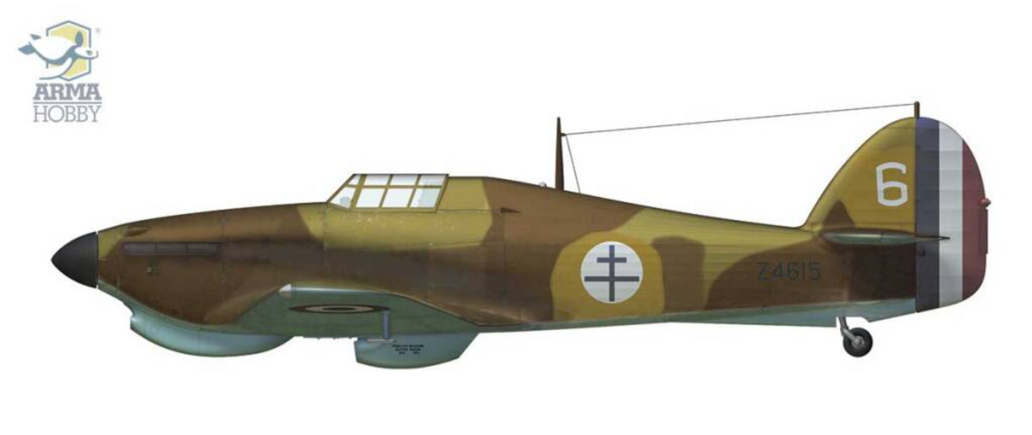 Arma Hobby AH70026 1:72 Hawker Hurricane Mk.I Trop Western Desert
