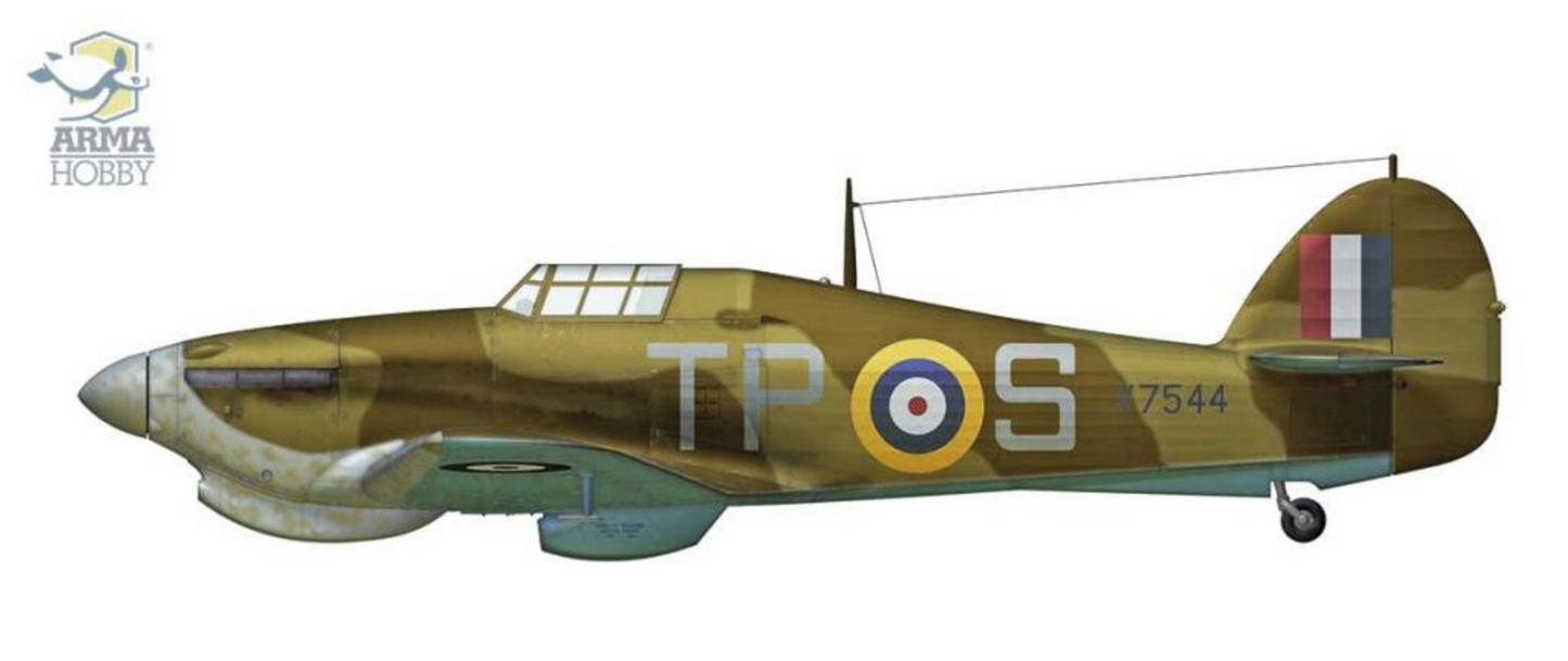 Arma Hobby AH70026 1:72 Hawker Hurricane Mk.I Trop Western Desert