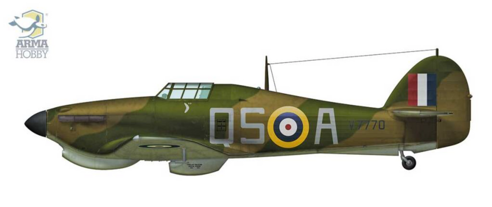 Arma Hobby AH70026 1:72 Hawker Hurricane Mk.I Trop Western Desert