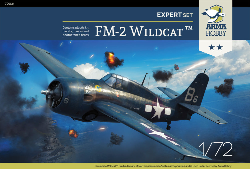 Arma Hobby AH70031 GM FM-2 Wildcat Expert Set w/Etch 1:72