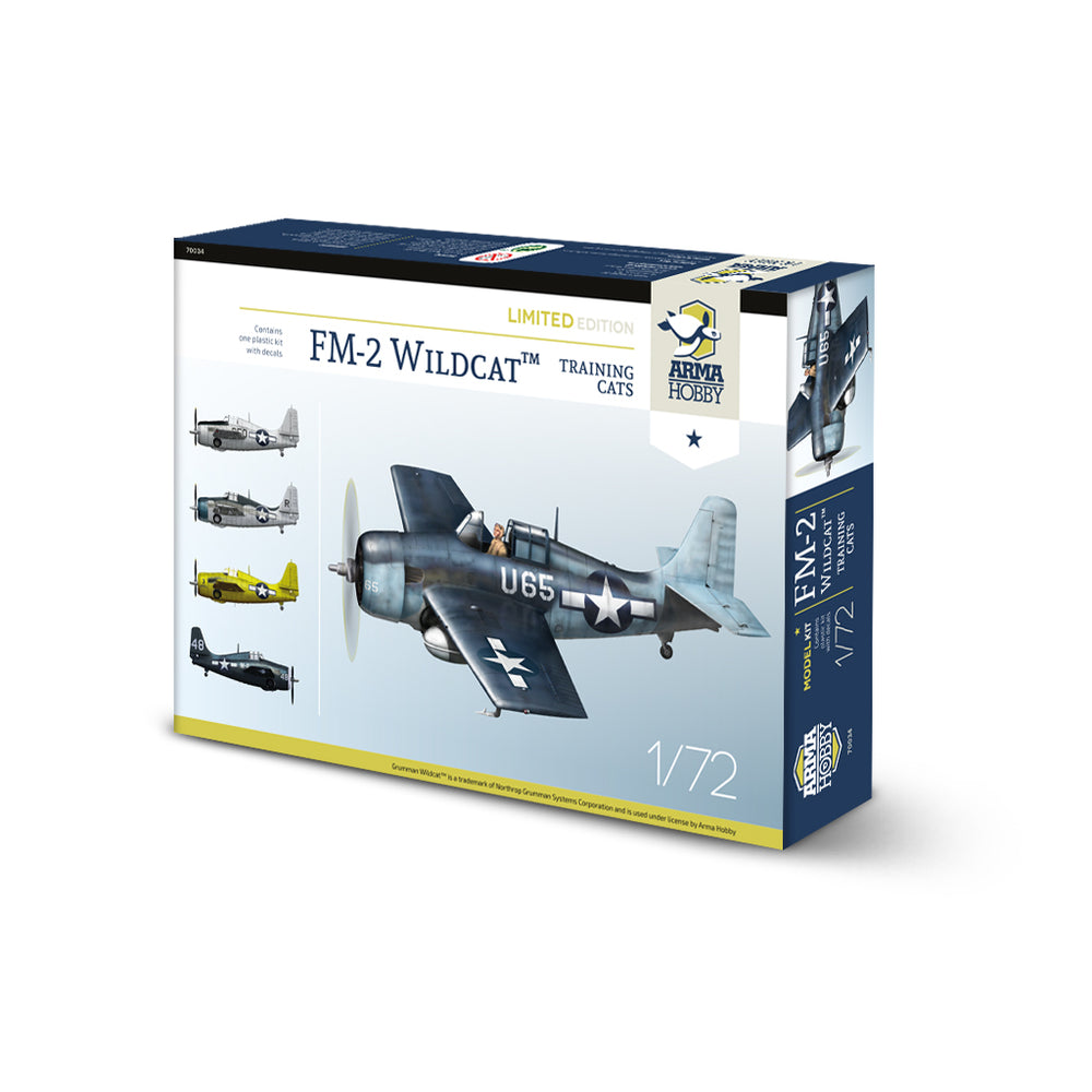 Arma Hobby AH70034 GM FM-2 Wildcat Training Cats Ltd Ed 1:72
