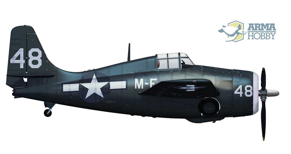 Arma Hobby AH70034 GM FM-2 Wildcat Training Cats Ltd Ed 1:72