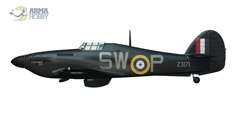 Arma Hobby AH70043 1:72 Hawker Hurricane Mk.IIb