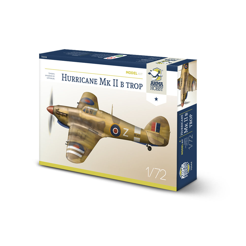 Arma Hobby AH70044 1:72 Hawker Hurricane Mk.IIb Trop with decals by Techmod