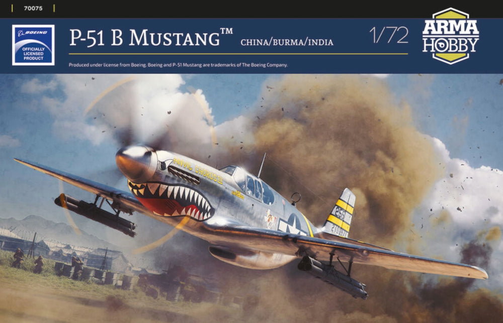 Arma Hobby AH70075 1:72 North-American P-51B Mustang..