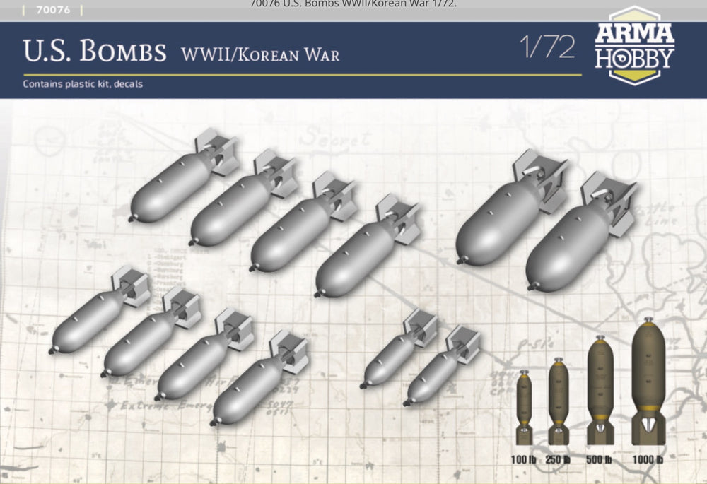 Arma Hobby AH70075 1:72 North-American P-51B Mustang..