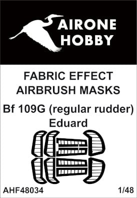 Airone Hobby AHF48034 Messerschmitt Bf-109G Fabric Masks 1:48