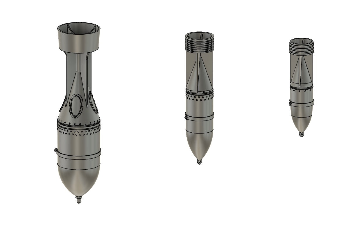 Airone Hobby AHL48086 1:48 Italian bomb set