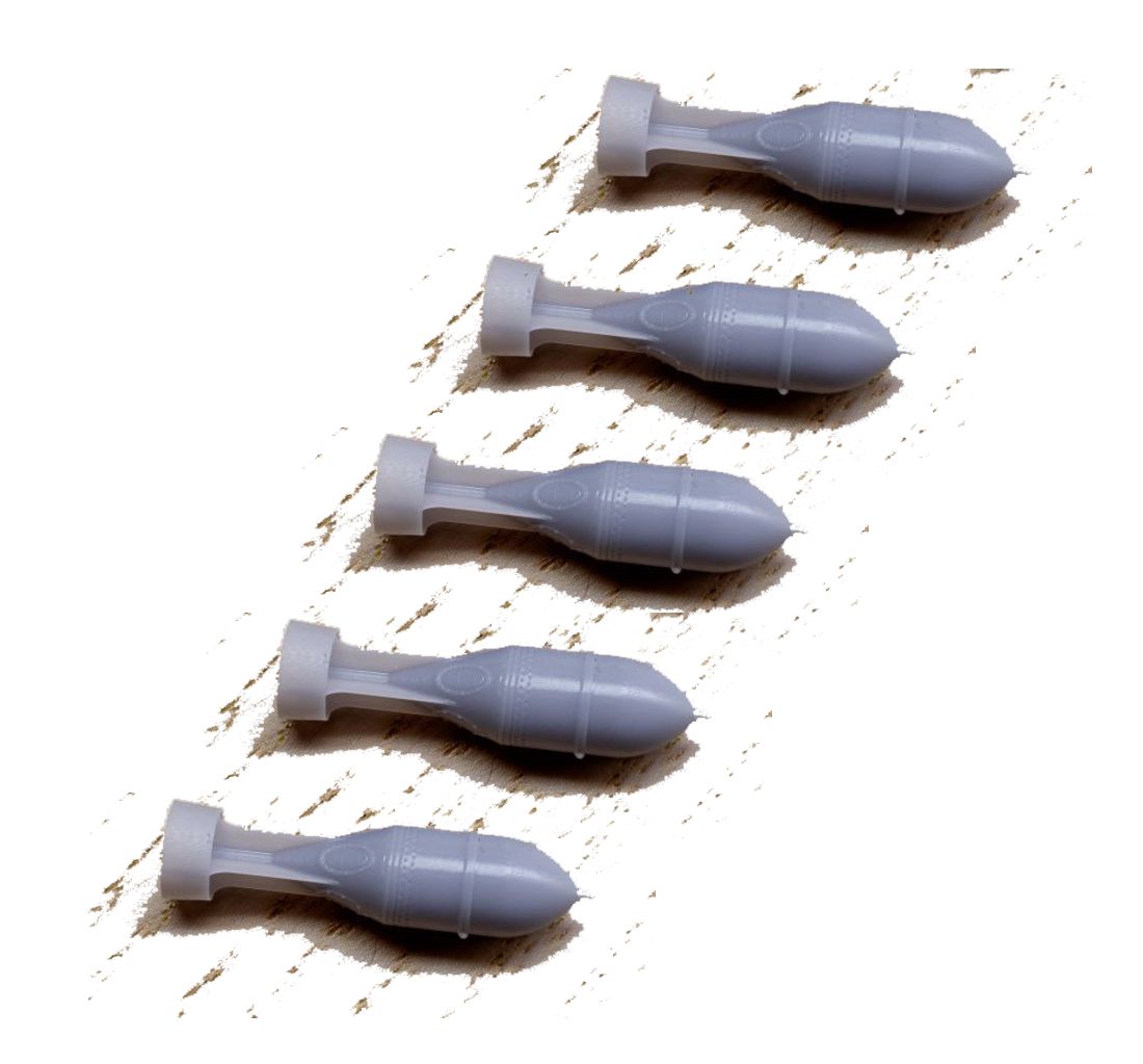 Airone Hobby AHL72087 1:72 Italian bomb set II.