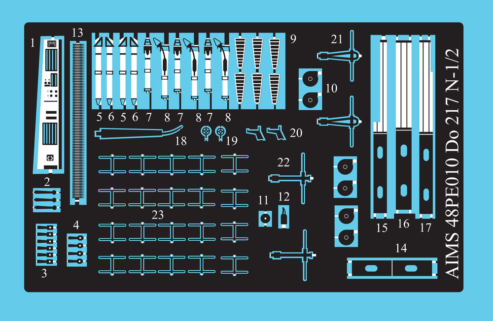 Aims AIMPE48010 1:48 Dornier Do-217N-1/2