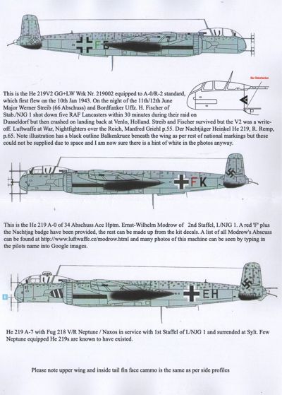 Aims AIMS32D006 1:32 Heinkel He-219A