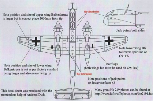 Aims AIMS32D006 1:32 Heinkel He-219A