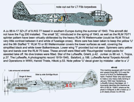 Aims AIMS32D009 1:32 Junkers Ju-88A-4 Ju-88D-1 T5+GL of 3