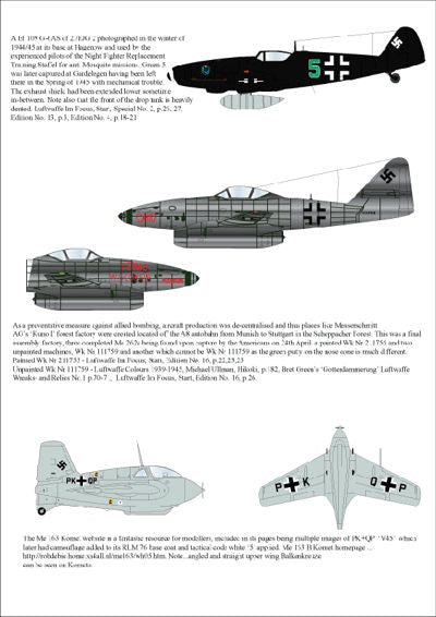 Aims AIMS32D011 1:32 Assorted Messerschmitts...