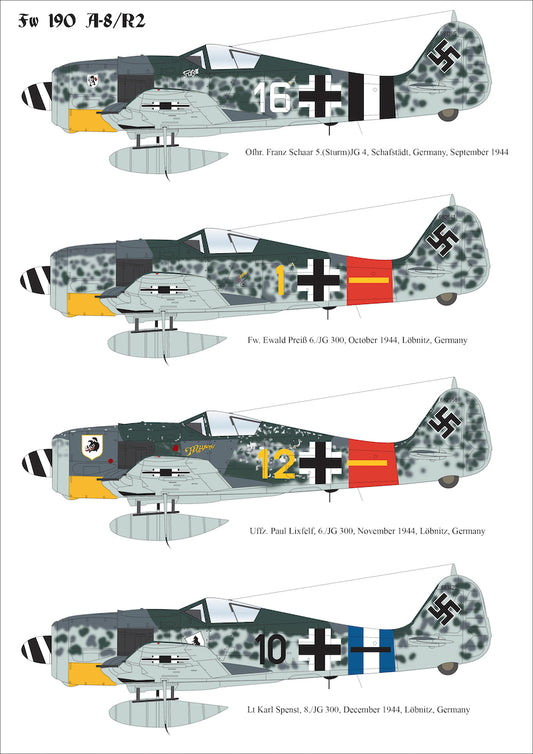 Aims AIMS32D017 1:32 Focke-Wulf Fw-190A-8/R2 White 16