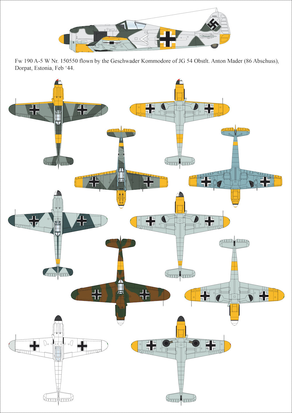 Aims AIMS32D027 1:32 JG 54 Messerschmitt Bf-109F-2 of the II