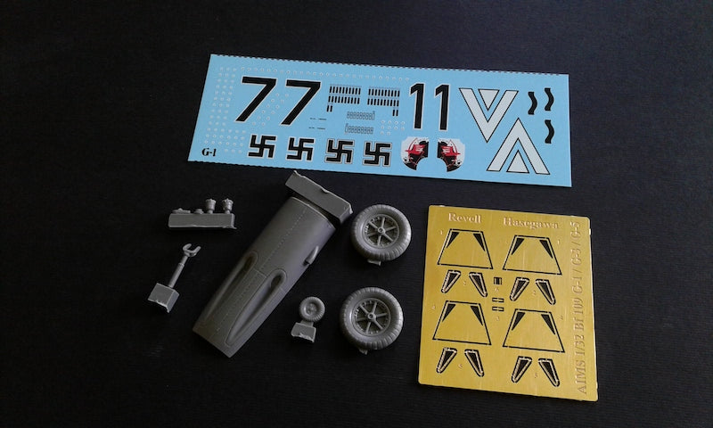 Aims AIMS32P010 1:32 Messerschmitt Bf-109G-1 conversion