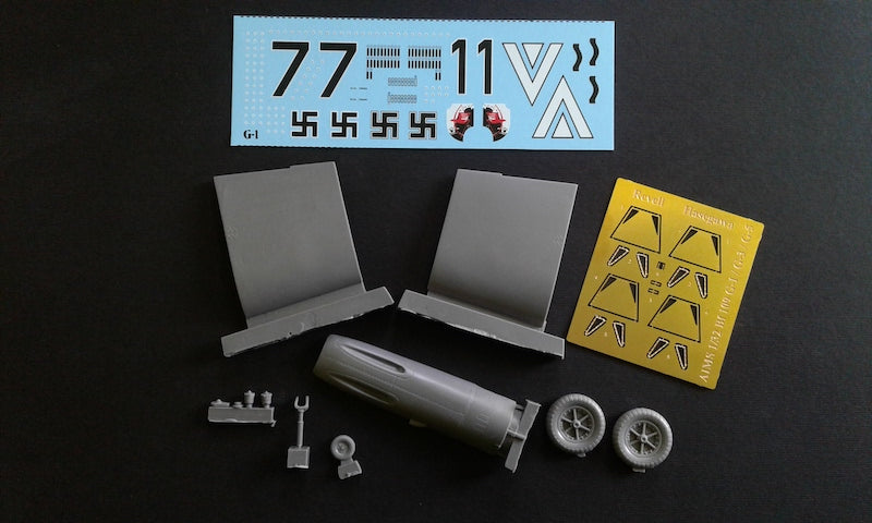 Aims AIMS32P011 1:32 Messerschmitt Bf-109G-1 conversion