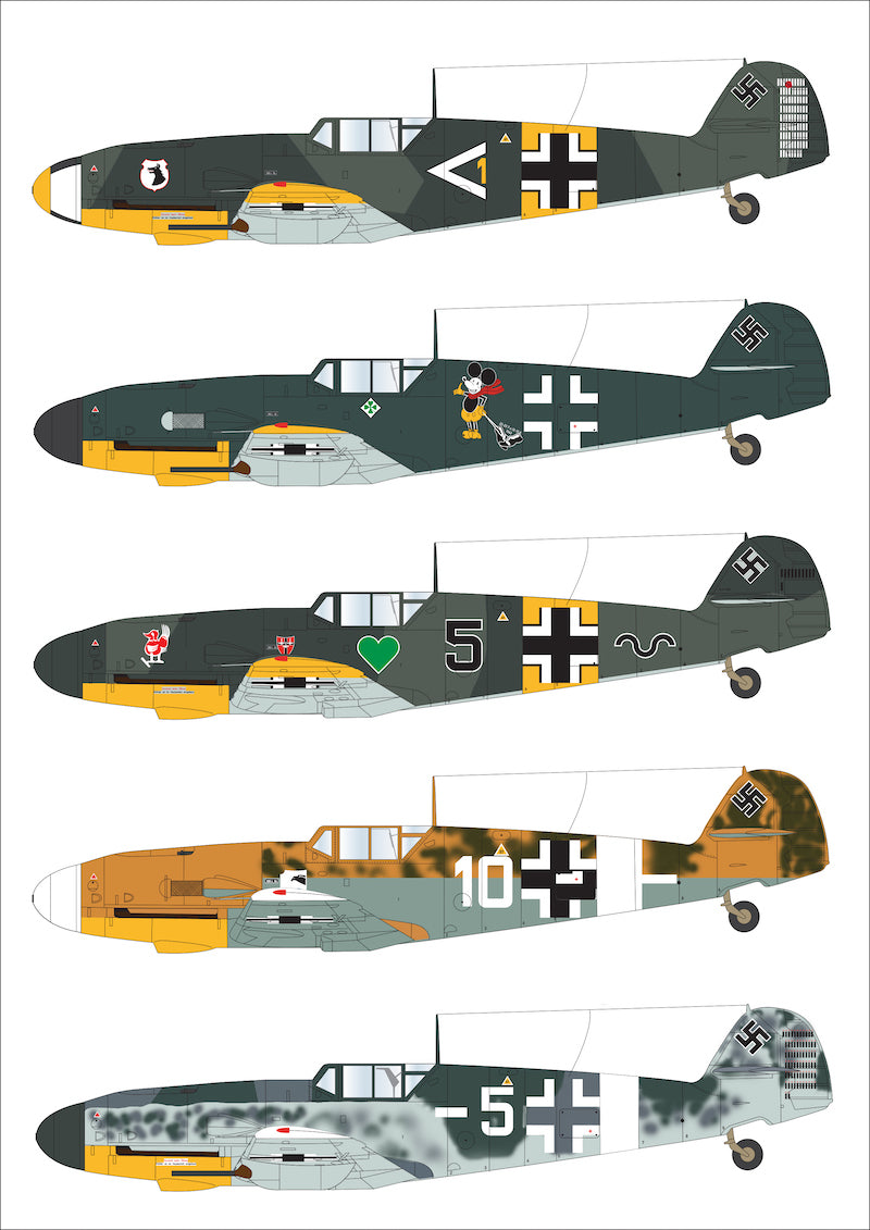 Aims AIMS32P015 1:32 Messerschmitt Bf-109G-2 conversion