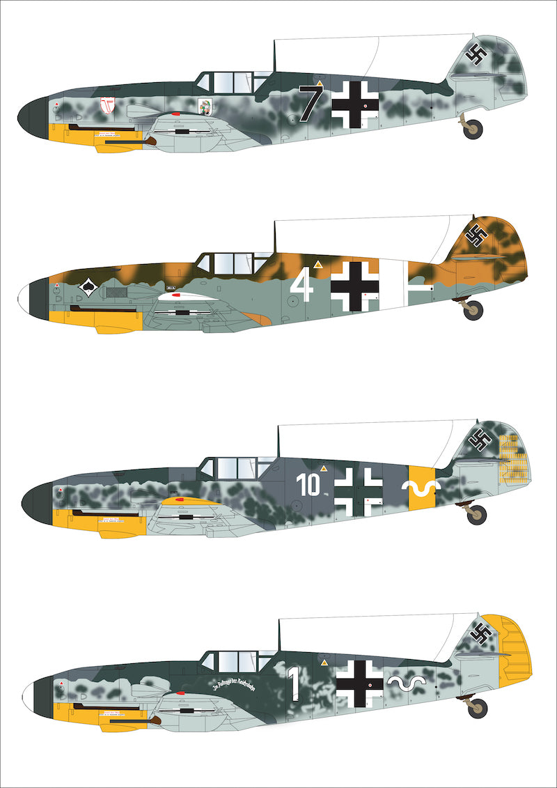 Aims AIMS32P016 1:32 Messerschmitt Bf-109G-4 conversion