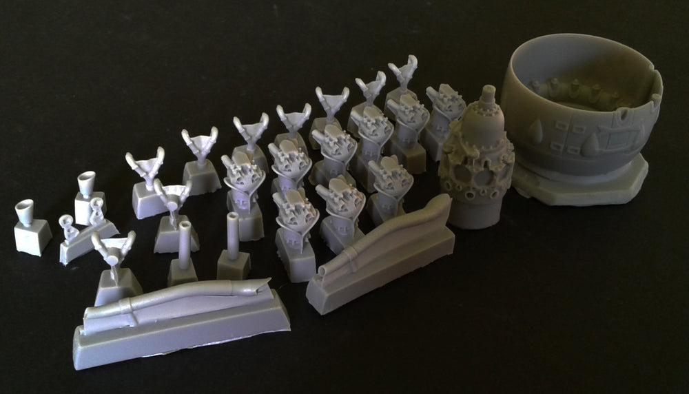 Aims AIMS32P018 1:32 Gloster Gladiator Mk.I engine and cowl set