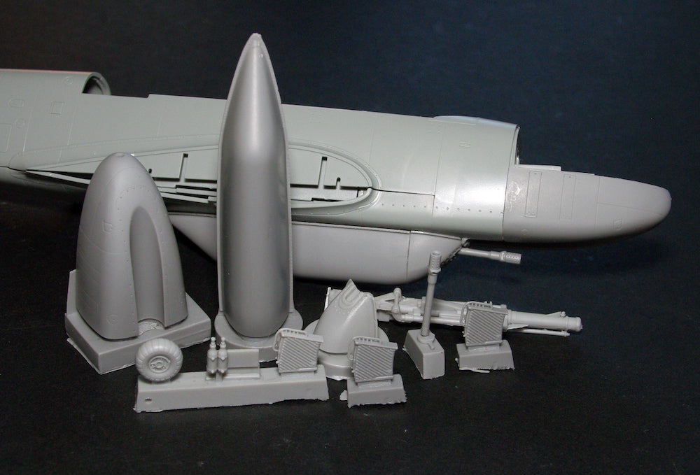 Aims AIMS32P022 1:32 Messerschmitt Bf-110C-6 conversion