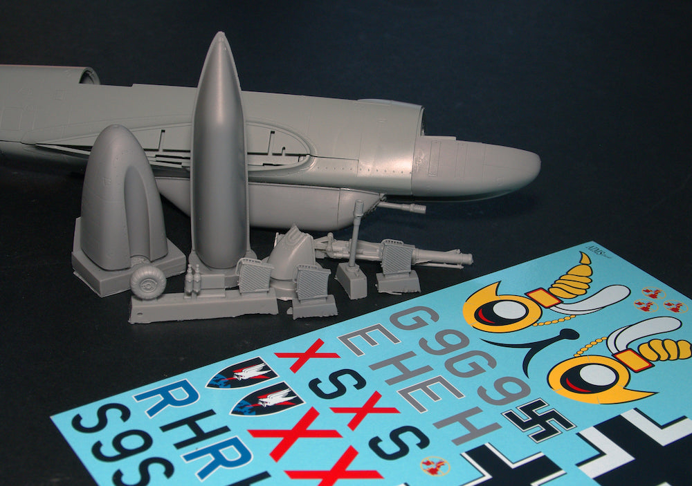Aims AIMS32P022 1:32 Messerschmitt Bf-110C-6 conversion