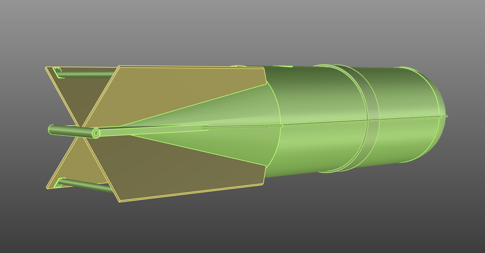 Aims AIMS32P042 1:32 AB 500 containers x2 for any German aircraft using them