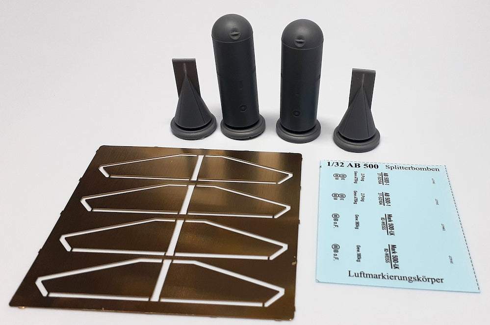 Aims AIMS32P042 1:32 AB 500 containers x2 for any German aircraft using them